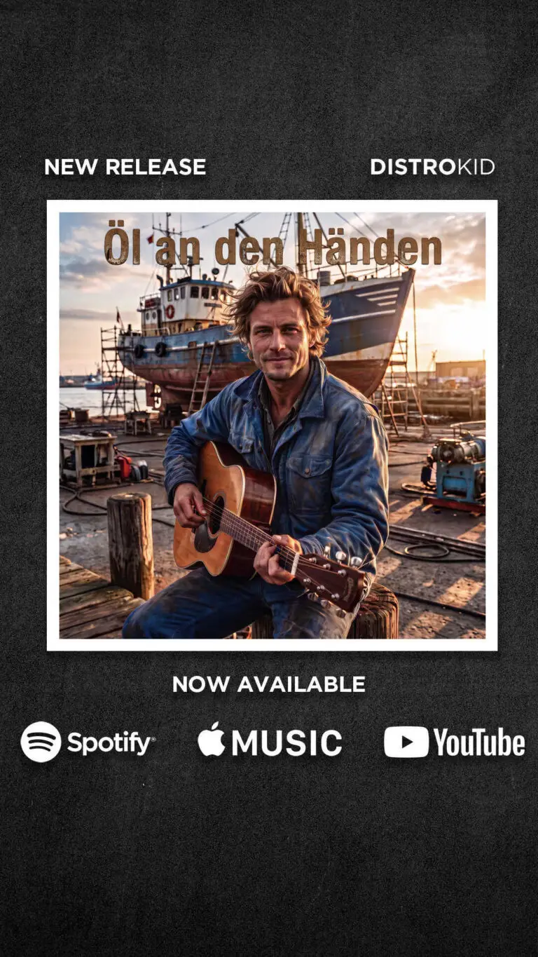 Öl an den Händen